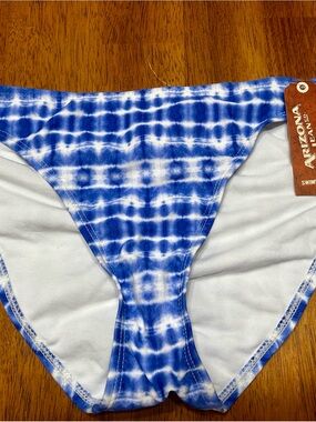 jcpenney Maya Blue Tie-Dye Bikini Bottoms